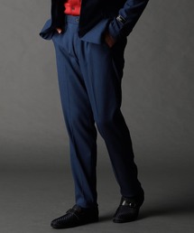 ヘリンボンハイストレッチセットアップパンツ