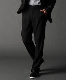 NICOLE CLUB FOR MEN | ヘリンボンハイストレッチセットアップパンツ(その他パンツ)