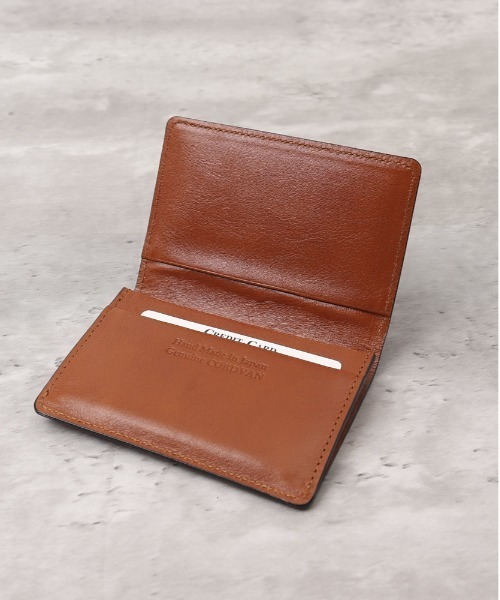 SUNAMURA日本製 高級レザー コードバン カードケース（名刺入れ