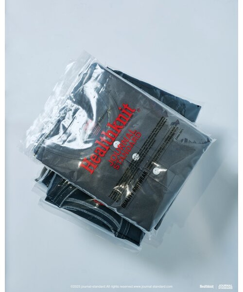 Healthknit(ヘルスニット)の「Healthknit / ヘルスニット 別注 ヘンリー ネック Tシャツ(Tシャツ/カットソー・メンズ・ホワイト/グレー/ブラック/オリーブ・MEDIUM/LARGE)」の3枚目の写真