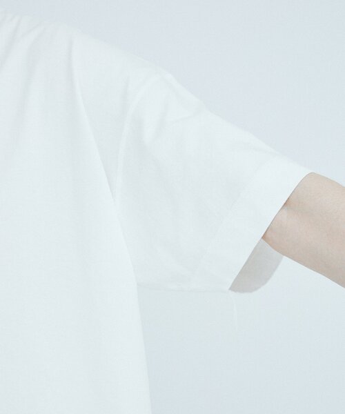 Healthknit(ヘルスニット)の「Healthknit / ヘルスニット 別注 ヘンリー ネック Tシャツ(Tシャツ/カットソー・メンズ・ホワイト/グレー/ブラック/オリーブ・MEDIUM/LARGE)」の6枚目の写真