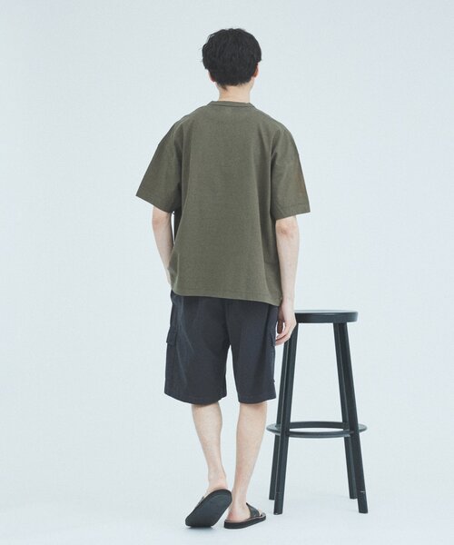 Healthknit(ヘルスニット)の「Healthknit / ヘルスニット 別注 ヘンリー ネック Tシャツ(Tシャツ/カットソー・メンズ・ホワイト/グレー/ブラック/オリーブ・MEDIUM/LARGE)」の17枚目の写真