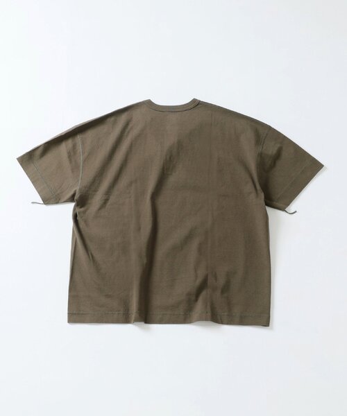 Healthknit(ヘルスニット)の「Healthknit / ヘルスニット 別注 ヘンリー ネック Tシャツ(Tシャツ/カットソー・メンズ・ホワイト/グレー/ブラック/オリーブ・MEDIUM/LARGE)」の22枚目の写真