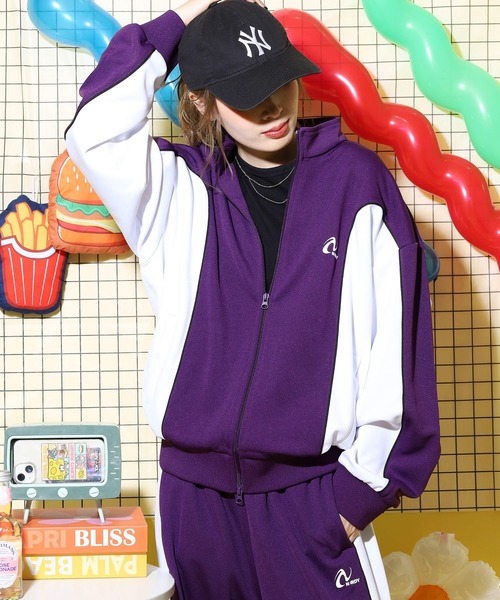 ライントラックトップ（ジャージ）｜NERDY（ノルディ）の