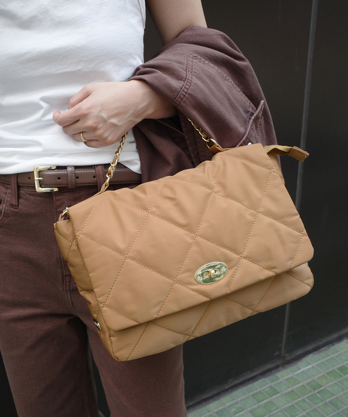 OUTDOOR/アウトドア SLOBE別注 キルティンクショルダーバッグ