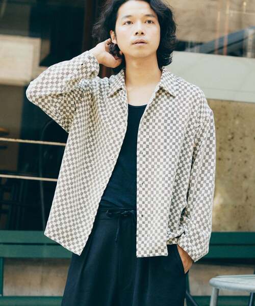 INDIA COTTON クロシェシャツ INDIA COTTON クロシェシャツ（シャツ／ブラウス）｜JOURNAL