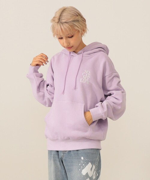 mmts（マミタス）の「NCNL刺繍 パーカー（パーカー・レディース・ラベンダー/ブラック・MEDIUM/LARGE）」の8枚目の写真