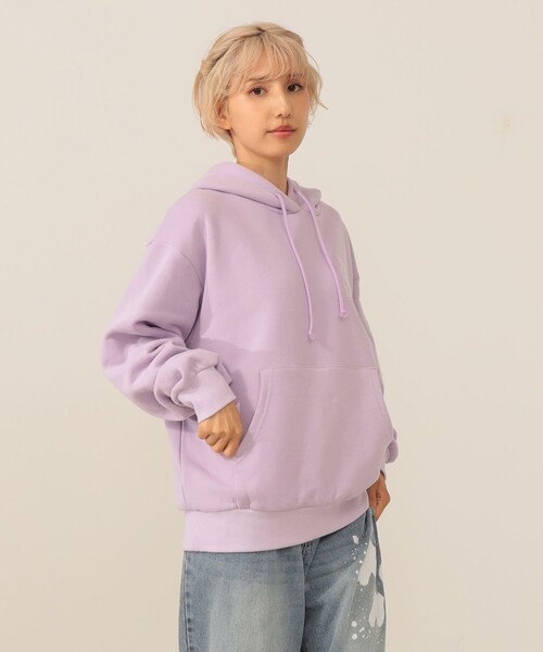 mmts（マミタス）の「NCNL刺繍 パーカー（パーカー・レディース・ラベンダー/ブラック・MEDIUM/LARGE）」の4枚目の写真