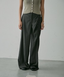 NUJOH（ヌゾ）の「One-Side Shirring Pants / ワンサイド シャーリング パンツ（その他パンツ・レディース）」