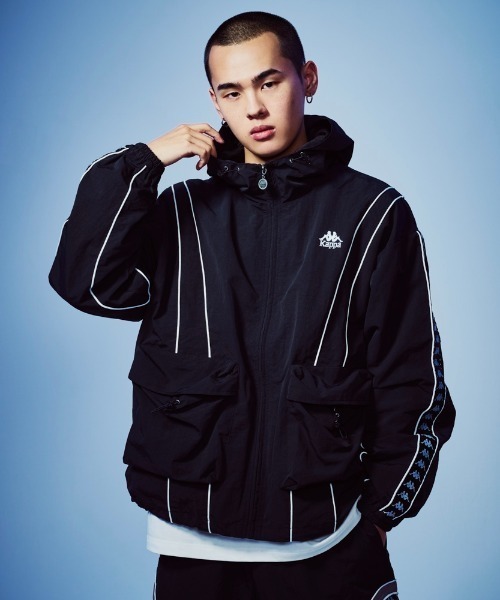 Kappa（カッパ）の「Kappa(カッパ)ハーフジップウィンド