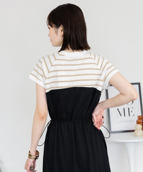 RCD(アールシーディー)の「ビスチェコンビワンピース(ワンピース・レディース・ホワイト系その他6/ホワイト×ブラック/ホワイト系その他7/ブラック系その他3/ホワイト×ライトグレー・LL~3L/4L~5L/M-L)」の18枚目の写真