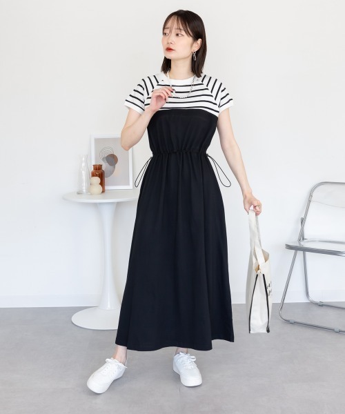 RCD(アールシーディー)の「ビスチェコンビワンピース(ワンピース・レディース・ホワイト系その他6/ホワイト×ブラック/ホワイト系その他7/ブラック系その他3/ホワイト×ライトグレー・LL~3L/4L~5L/M-L)」の20枚目の写真