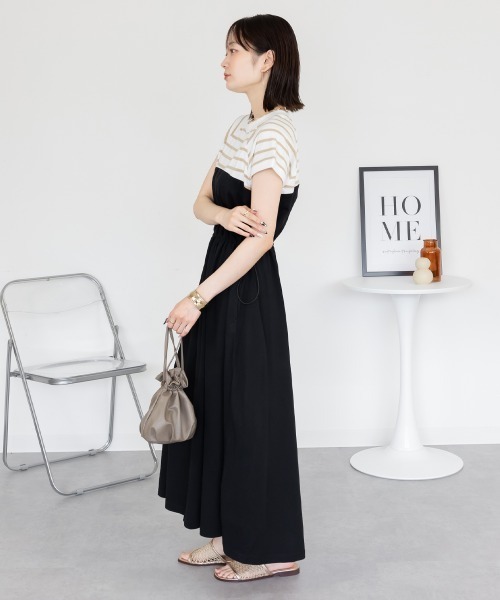 RCD(アールシーディー)の「ビスチェコンビワンピース(ワンピース・レディース・ホワイト系その他6/ホワイト×ブラック/ホワイト系その他7/ブラック系その他3/ホワイト×ライトグレー・LL~3L/4L~5L/M-L)」の13枚目の写真
