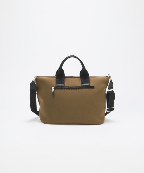 Breath TOPKAPI（ブレストプカピ）の「【Breath TOPKAPI】SORT ソート ネオプレン 2way A4 トートバッグ（トートバッグ・レディース・ダークブラウン/カーキブラウン/ブラック・FREE）」の7枚目の写真