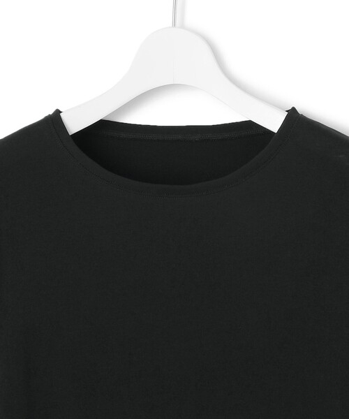 23区 L(ニジュウサンクオオキイサイズ)の「シアーレイヤード カットソー(Tシャツ/カットソー・レディース・ブラック系/ホワイト系・44/46/48)」の17枚目の写真