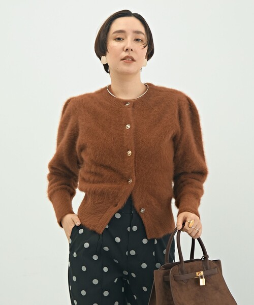 セール】カシミヤボックス袖2WAYカーディガン（カーディガン/ボレロ