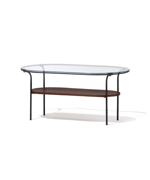 レガート コーヒーテーブル S ブラック×ブラウン （W750）（家具