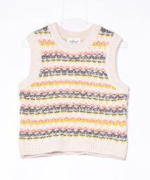 LE GLAZIK | LE GLAZIK/ル グラジック　クルーネックニットベスト　CREW NECK KNIT VEST　LG-D0114 SJQ(ベスト)