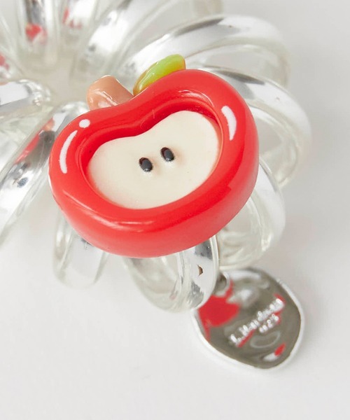 ROOPTOKYO（ループトウキョウ）の「ポップデザイン ヘアゴム（ヘアゴム・レディース・シルバー系2/シルバー系4/ダークブラウン/シルバー系1/シルバー系3/ブラック・FREE）」の9枚目の写真