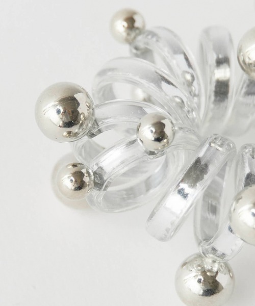 ROOPTOKYO（ループトウキョウ）の「ポップデザイン ヘアゴム（ヘアゴム・レディース・シルバー系2/シルバー系4/ダークブラウン/シルバー系1/シルバー系3/ブラック・FREE）」の8枚目の写真