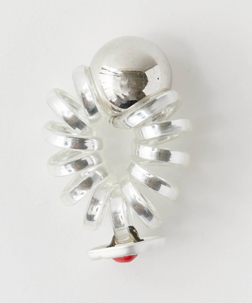 ROOPTOKYO（ループトウキョウ）の「ポップデザイン ヘアゴム（ヘアゴム・レディース・シルバー系2/シルバー系4/ダークブラウン/シルバー系1/シルバー系3/ブラック・FREE）」の10枚目の写真