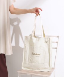 SHOO・LA・RUE | 【ラッキーカラー/推し活にも】うちわも入るキャンバストートバッグ(トートバッグ)