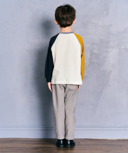 apres les cours(アプレレクール)の「ワンポイントロゴワッフルTシャツ(Tシャツ/カットソー・キッズ・その他2/ラベンダー/アイボリー/グレー・80/90/100/130/110/120)」の12枚目の写真