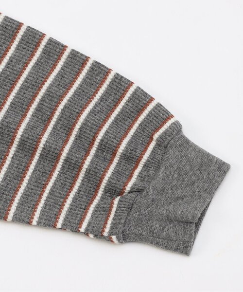 apres les cours(アプレレクール)の「ワンポイントロゴワッフルTシャツ(Tシャツ/カットソー・キッズ・その他2/ラベンダー/アイボリー/グレー・80/90/100/130/110/120)」の18枚目の写真