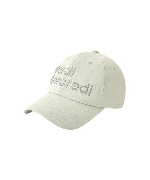 Mardi Mercredi（マルディメクルディ）の「CAP MARDI / キャップ マルディ（キャップ・レディース・アイボリー/ダークブルー/ミント/ブラック/ネイビー/ピンク/バーガンディー/ベージュ/チャコールグレー・FREE）」の6枚目の写真
