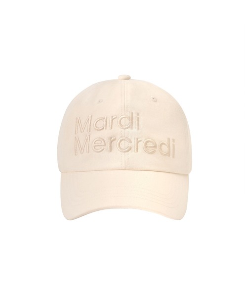 Mardi Mercredi（マルディメクルディ）の「CAP MARDI / キャップ マルディ（キャップ・レディース・アイボリー/ダークブルー/ミント/ブラック/ネイビー/ピンク/バーガンディー/ベージュ/チャコールグレー・FREE）」の10枚目の写真