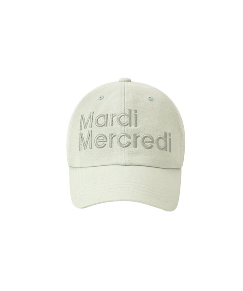 Mardi Mercredi（マルディメクルディ）の「CAP MARDI / キャップ マルディ（キャップ・レディース・アイボリー/ダークブルー/ミント/ブラック/ネイビー/ピンク/バーガンディー/ベージュ/チャコールグレー・FREE）」の22枚目の写真