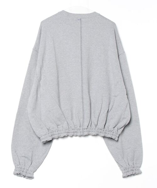 SHINYAKOZUKA(シンヤコヅカ)の「【SHINYAKOZUKA】 ORDINARY HOME HIS CREW(スウェット・メンズ・グレー/ブラック・MEDIUM/SMALL/X-SMALL)」の8枚目の写真