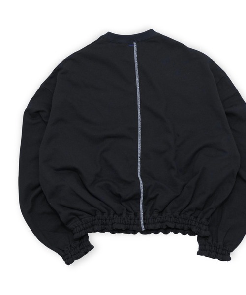 SHINYAKOZUKA(シンヤコヅカ)の「【SHINYAKOZUKA】 ORDINARY HOME HIS CREW(スウェット・メンズ・グレー/ブラック・MEDIUM/SMALL/X-SMALL)」の6枚目の写真
