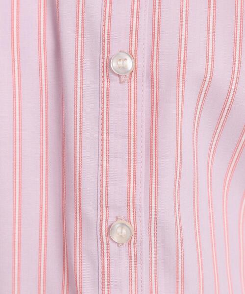 ITS'DEMO（イッツデモ）の「【手洗い可】スタンドフリルストライプブラウス（シャツ/ブラウス・レディース・サックスブルー系2/ピンク系3/ブルー系2/ホワイト系5・00）」の16枚目の写真