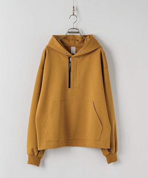 CASPER JOHN（キャスパージョン）の「Skipper zip parka / スキッパージップパーカー（パーカー・メンズ・グレー/ブラック/マスタード・LARGE/MEDIUM/SMALL/X-SMALL）」の12枚目の写真