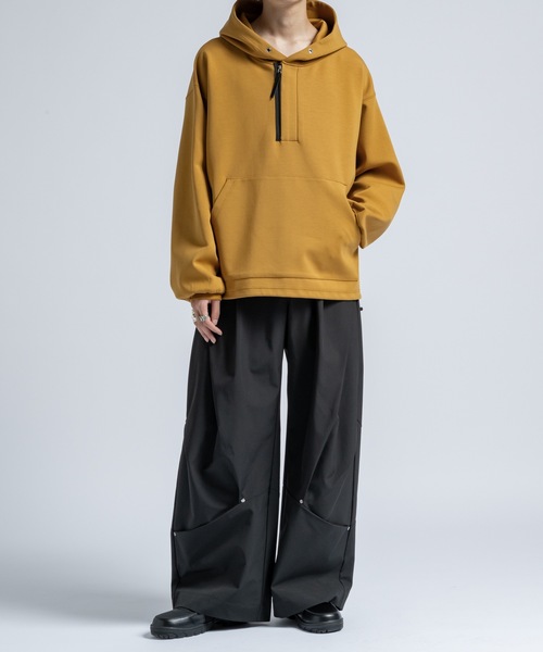 CASPER JOHN（キャスパージョン）の「Skipper zip parka / スキッパージップパーカー（パーカー・メンズ・グレー/ブラック/マスタード・LARGE/MEDIUM/SMALL/X-SMALL）」の22枚目の写真