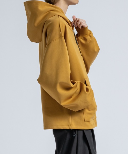 CASPER JOHN（キャスパージョン）の「Skipper zip parka / スキッパージップパーカー（パーカー・メンズ・グレー/ブラック/マスタード・LARGE/MEDIUM/SMALL/X-SMALL）」の21枚目の写真