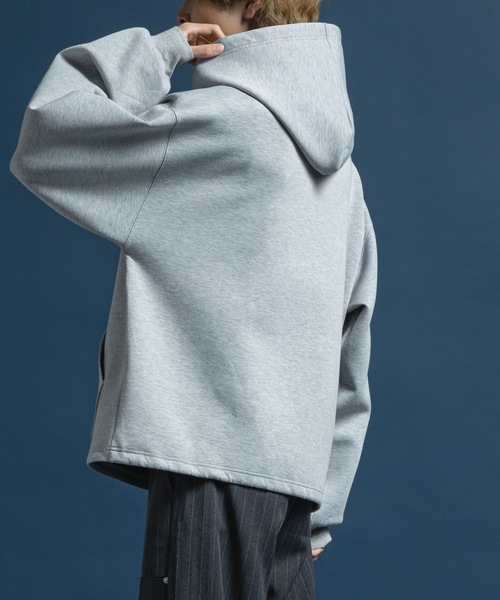 CASPER JOHN（キャスパージョン）の「Skipper zip parka / スキッパージップパーカー（パーカー・メンズ・グレー/ブラック/マスタード・LARGE/MEDIUM/SMALL/X-SMALL）」の11枚目の写真