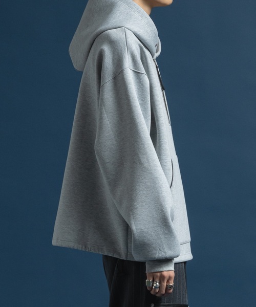 CASPER JOHN（キャスパージョン）の「Skipper zip parka / スキッパージップパーカー（パーカー・メンズ・グレー/ブラック/マスタード・LARGE/MEDIUM/SMALL/X-SMALL）」の15枚目の写真