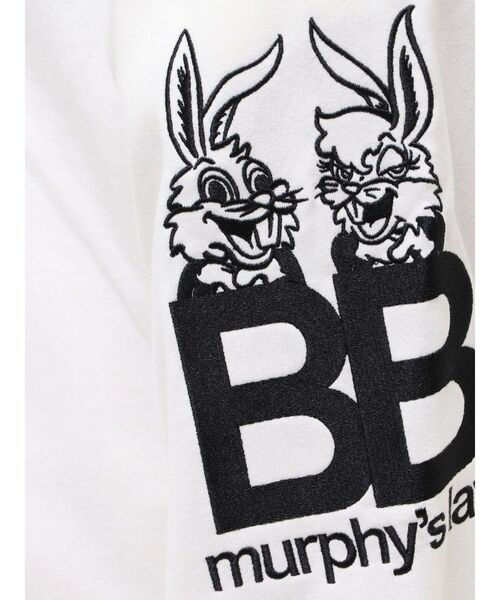 GYDA(ジェイダ)の「【WEB限定】Murphy’s BUNNYスウェットジョガーパンツ(スウェットパンツ・レディース・オフホワイト/ネイビー/ブラック・FREE)」の16枚目の写真