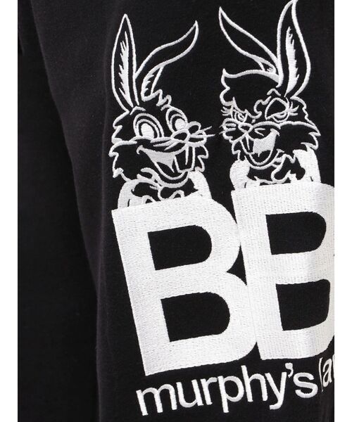 GYDA(ジェイダ)の「【WEB限定】Murphy’s BUNNYスウェットジョガーパンツ(スウェットパンツ・レディース・オフホワイト/ネイビー/ブラック・FREE)」の18枚目の写真