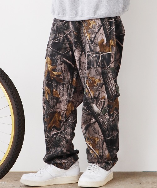 SUGGESTION（サジェッション）の「SUGGESTION/サジェッション PRINTCARGOPANTS カーゴパンツ（カーゴパンツ・メンズ・ブラウン/ブラック・L/LL/M）」の4枚目の写真