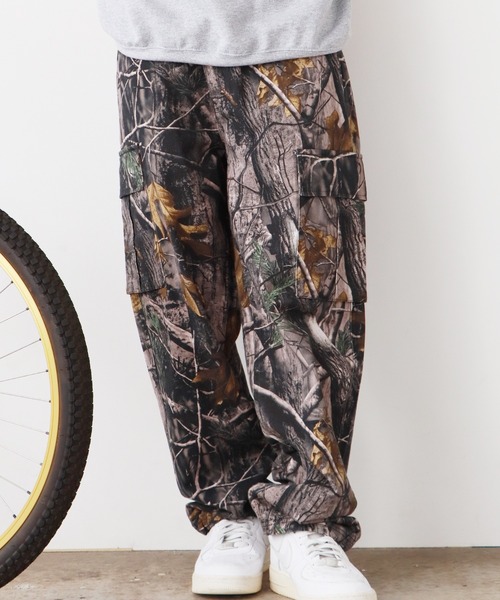SUGGESTION（サジェッション）の「SUGGESTION/サジェッション PRINTCARGOPANTS カーゴパンツ（カーゴパンツ・メンズ・ブラウン/ブラック・L/LL/M）」の5枚目の写真