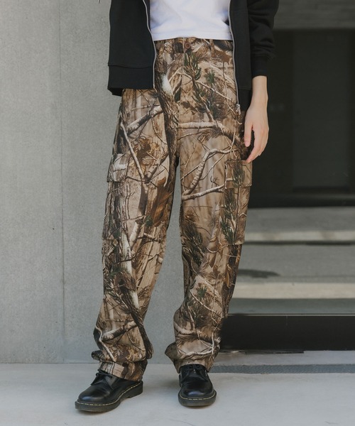 SUGGESTION（サジェッション）の「SUGGESTION/サジェッション PRINTCARGOPANTS カーゴパンツ（カーゴパンツ・メンズ・ブラウン/ブラック・L/LL/M）」の10枚目の写真