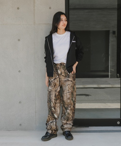 SUGGESTION（サジェッション）の「SUGGESTION/サジェッション PRINTCARGOPANTS カーゴパンツ（カーゴパンツ・メンズ・ブラウン/ブラック・L/LL/M）」の13枚目の写真