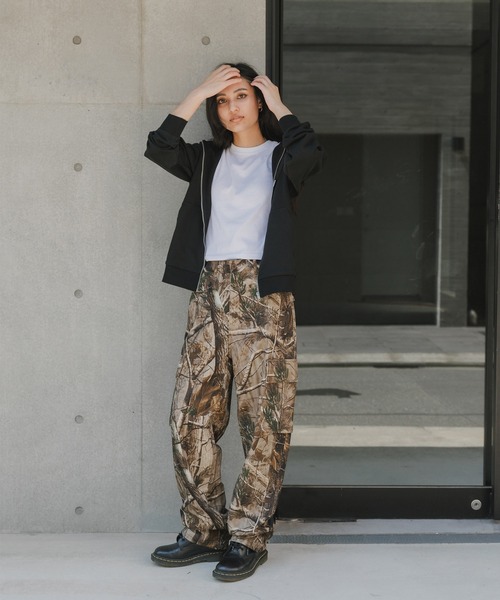 SUGGESTION（サジェッション）の「SUGGESTION/サジェッション PRINTCARGOPANTS カーゴパンツ（カーゴパンツ・メンズ・ブラウン/ブラック・L/LL/M）」の14枚目の写真