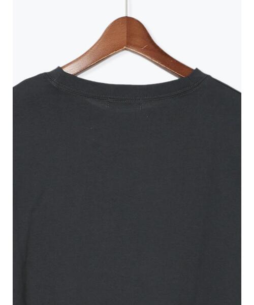 Te chichi TERRASSE（テチチテラス）の「裾フリル刺繍Tシャツ（Tシャツ/カットソー・レディース・イエロー/チャコールグレー/オフホワイト・F）」の5枚目の写真