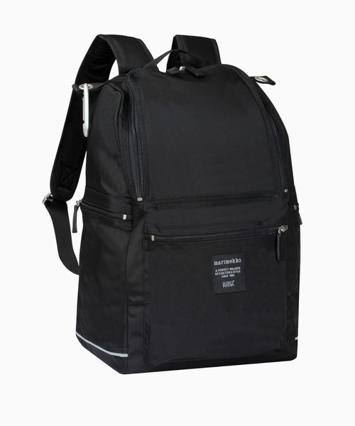 marimekko（マリメッコ）の「【ノベルティ付】Roadie / BUDDY  Backpack（バックパック/リュック・レディース・ブラック・FREE）」の3枚目の写真