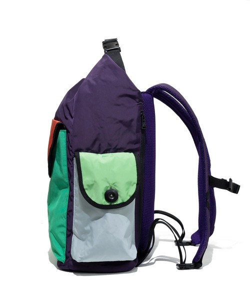 ポリエステル タフタ 2WAYロールトップデイバッグ（バックパック