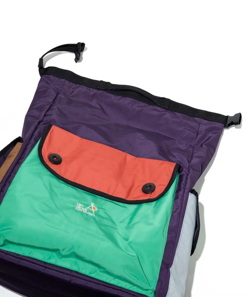 ポリエステル タフタ 2WAYロールトップデイバッグ（バックパック